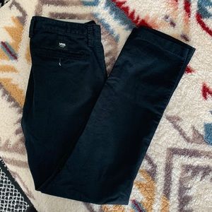 Vans black chinos size 32